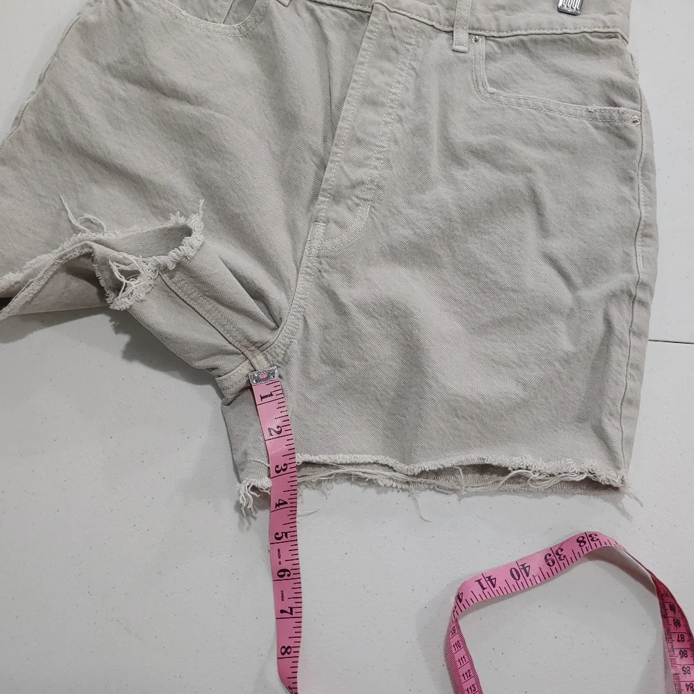 PACSUN 90'S GIRLFRIEND BUTTON FLY SHORT (a140)
